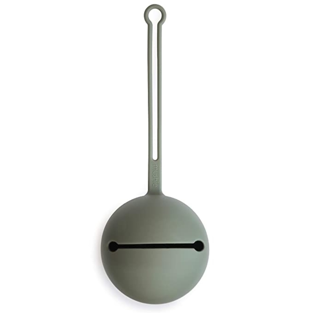 mushie Silicone Pacifier Holder Case